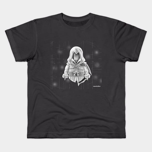 The Assassin Kids T-Shirt by newmindflow